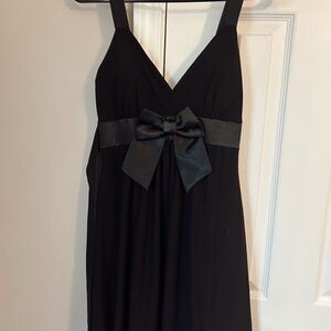 Taboo Black Dress with Elegant Detail